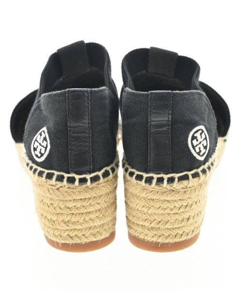 TORY BURCH（トリーバーチ）エスパドリーユ 黒 サイズ:US7(24cm位) レディース/2200674967076