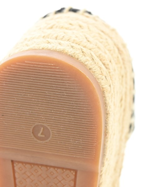 TORY BURCH（トリーバーチ）エスパドリーユ 黒 サイズ:US7(24cm位) レディース/2200674967076