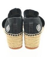 TORY BURCH（トリーバーチ）エスパドリーユ 黒 サイズ:US7(24cm位) レディース/2200674967076