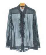 TORY BURCH（トリーバーチ）ブラウス 紺 サイズ:10(L位) レディース/2200691266022