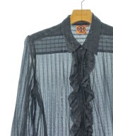 TORY BURCH（トリーバーチ）ブラウス 紺 サイズ:10(L位) レディース/2200691266022