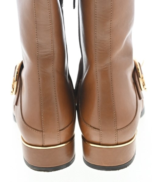 TORY BURCH（トリーバーチ）ブーツ 茶 サイズ:US7(24cm位) レディース/2200689332012