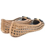 TORY BURCH（トリーバーチ）バレエシューズ/オペラシューズ ベージュ サイズ:8M(25cm位) レディース/2200697446022