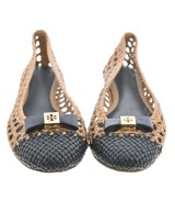 TORY BURCH（トリーバーチ）バレエシューズ/オペラシューズ ベージュ サイズ:8M(25cm位) レディース/2200697446022