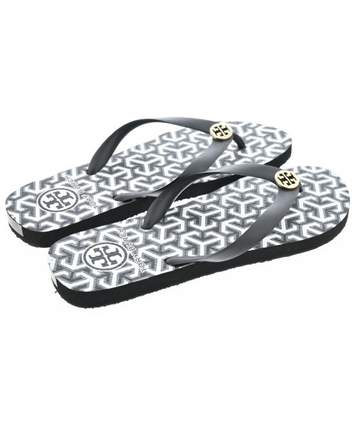 TORY BURCH（トリーバーチ）サンダル 黒 サイズ:-(25cm位) レディース/2200696136733