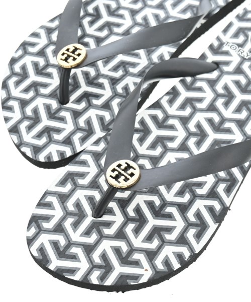 TORY BURCH（トリーバーチ）サンダル 黒 サイズ:-(25cm位) レディース/2200696136733