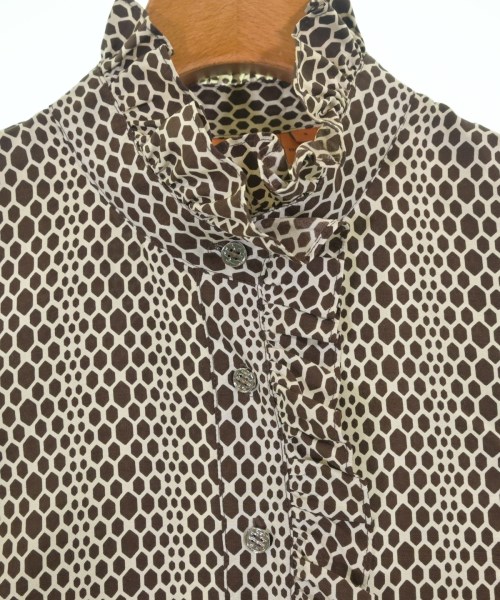 TORY BURCH（トリーバーチ）ブラウス 茶 サイズ:2(M位) レディース/2200678016039
