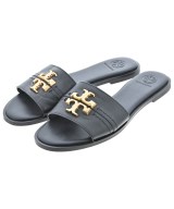 TORY BURCH（トリーバーチ）サンダル 黒 サイズ:US7(24cm位) レディース/2200695574277