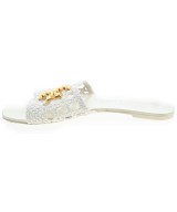 TORY BURCH（トリーバーチ）サンダル 白 サイズ:US6 1/2(23.5cm位) レディース/2200695574284