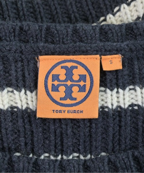 TORY BURCH（トリーバーチ）ニット・セーター 紺 サイズ:S レディース/2200700618019