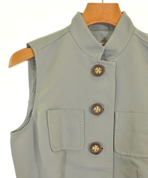 TORY BURCH（トリーバーチ）シャツワンピース グレー サイズ:2(M位) レディース/2200701754020