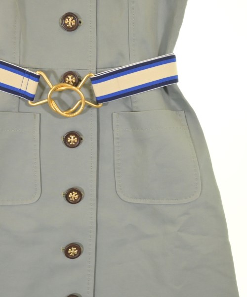 TORY BURCH（トリーバーチ）シャツワンピース グレー サイズ:2(M位) レディース/2200701754020