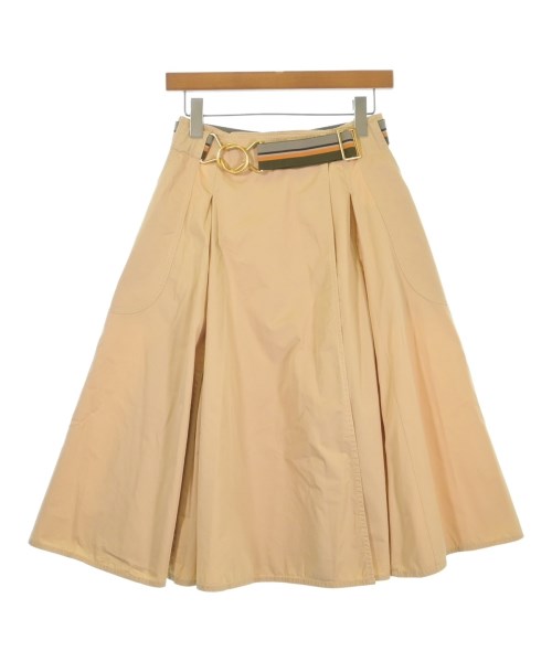 TORY BURCH(トリーバーチ)ロング・マキシ丈スカート ベージュ サイズ:2(M位)/2200701754037