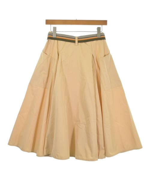 TORY BURCH（トリーバーチ）ロング・マキシ丈スカート ベージュ サイズ:2(M位) レディース/2200701754037