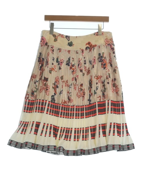 TORY BURCH（トリーバーチ）ロング・マキシ丈スカート ベージュ サイズ:12(XL位) レディース/2200644620062