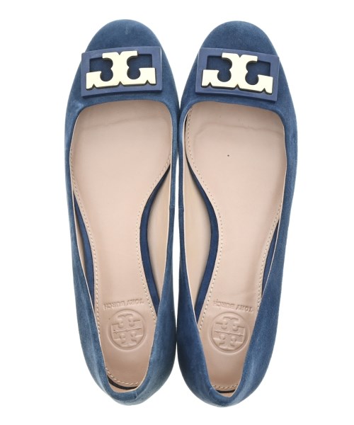 TORY BURCH（トリーバーチ）パンプス 青 サイズ:US6 1/2(23.5cm位) レディース/2200655772262