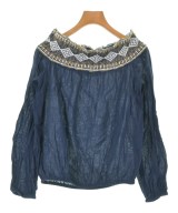 TORY BURCH（トリーバーチ）ブラウス 紺 サイズ:S レディース/2200646604169