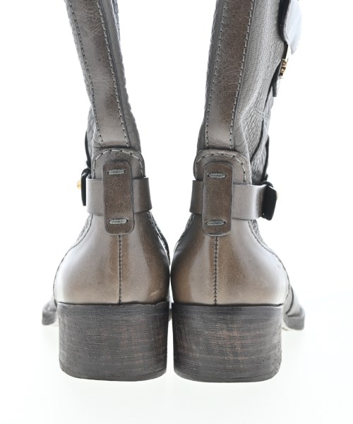 TORY BURCH（トリーバーチ）ブーツ グレー サイズ:US7(24cm位) レディース/2200655235026