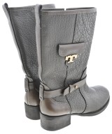 TORY BURCH（トリーバーチ）ブーツ グレー サイズ:US7(24cm位) レディース/2200655235026