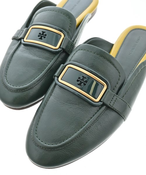 TORY BURCH（トリーバーチ）サンダル 緑 サイズ:US7(24cm位) レディース/2200655715030
