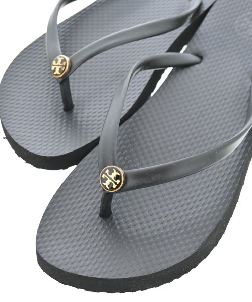 TORY BURCH（トリーバーチ）サンダル 黒 サイズ:-(25cm位) レディース/2200658351143