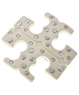 TORY BURCH（トリーバーチ）ヘアアクセサリー 白 サイズ:- レディース/2200659838025