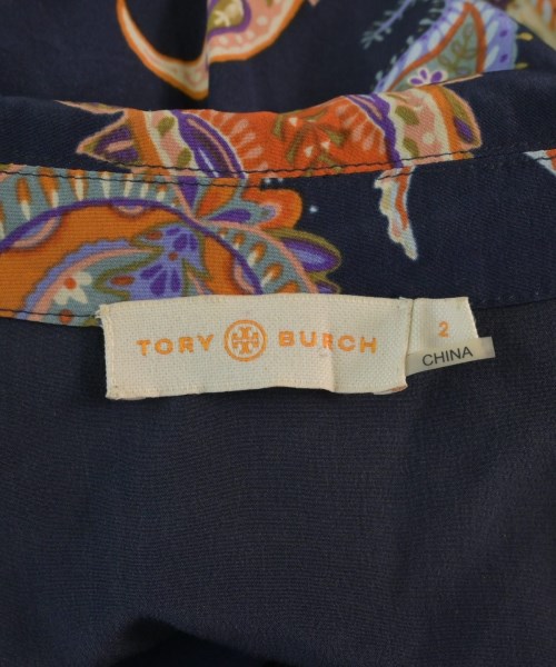TORY BURCH（トリーバーチ）ブラウス 紺 サイズ:2(S位) レディース/2200657236021