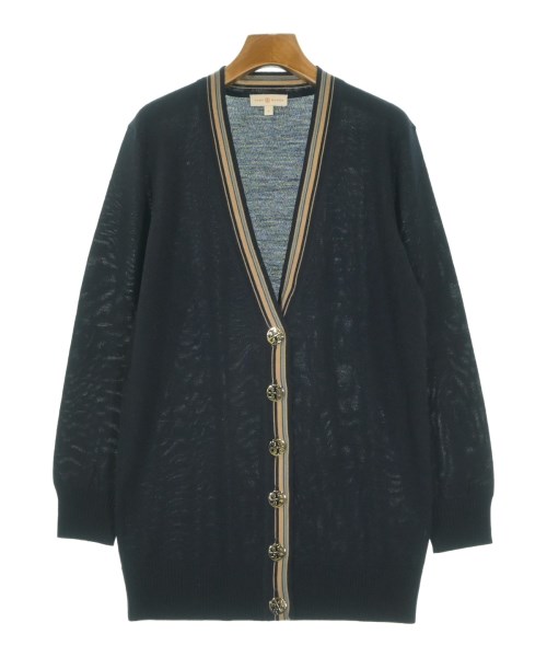TORY BURCH(トリーバーチ)カーディガン 紺 サイズ:S/2200660379036