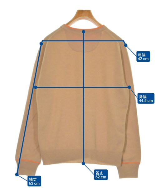 TORY BURCH（トリーバーチ）ニット・セーター ベージュ サイズ:L レディース/2200660855028