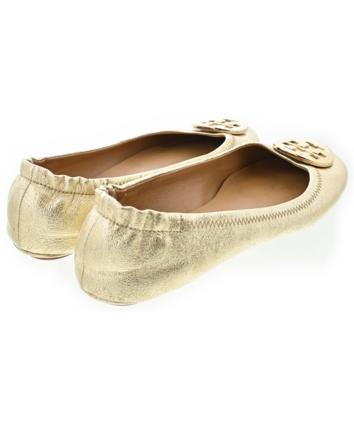 TORY BURCH（トリーバーチ）バレエシューズ/オペラシューズ ゴールド サイズ:US8(25cm位) レディース/2200707709079