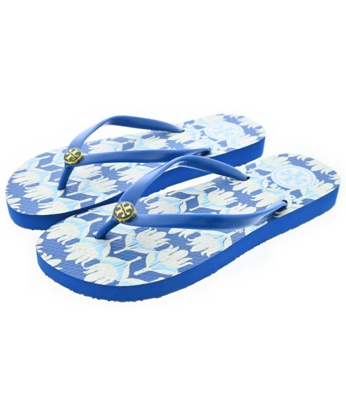 TORY BURCH（トリーバーチ）サンダル 青 サイズ:US5(22cm位) レディース/2200708822104