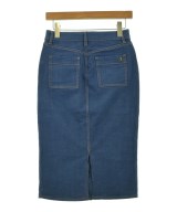 TORY BURCH（トリーバーチ）ひざ丈スカート 青 サイズ:0(XS位) レディース/2200709943051