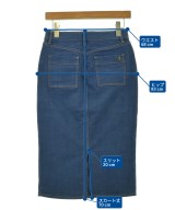 TORY BURCH（トリーバーチ）ひざ丈スカート 青 サイズ:0(XS位) レディース/2200709943051