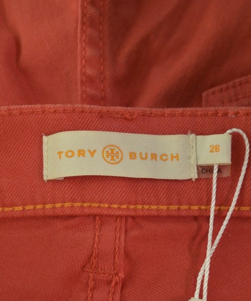 TORY BURCH（トリーバーチ）デニムパンツ 赤 サイズ:26(M位) レディース/2200709943099