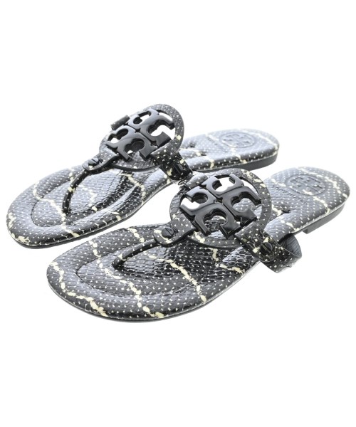 TORY BURCH（トリーバーチ）サンダル 黒 サイズ:US6(23cm位) レディース/2200709943341