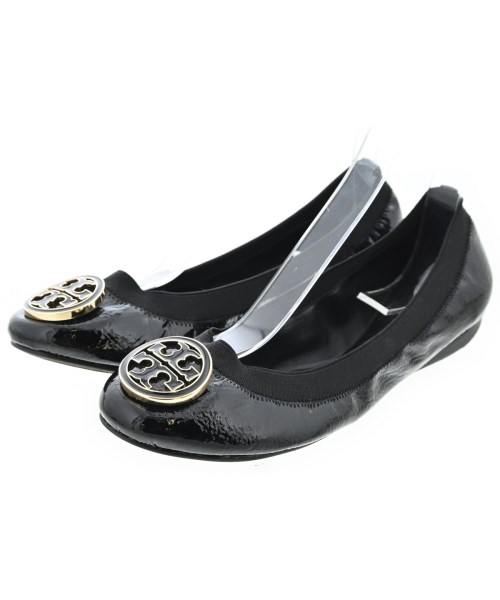 TORY BURCH（トリーバーチ）バレエシューズ/オペラシューズ 黒 サイズ:US7(24cm位) レディース/2200709943389