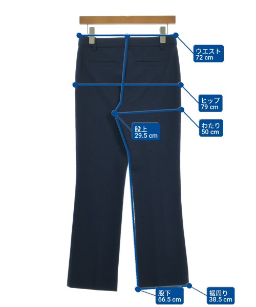 TORY BURCH（トリーバーチ）スラックス 紺 サイズ:2(M位) レディース/2200712457064
