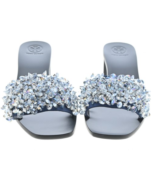 TORY BURCH（トリーバーチ）サンダル 青 サイズ:US7(24cm位) レディース/2200705251204