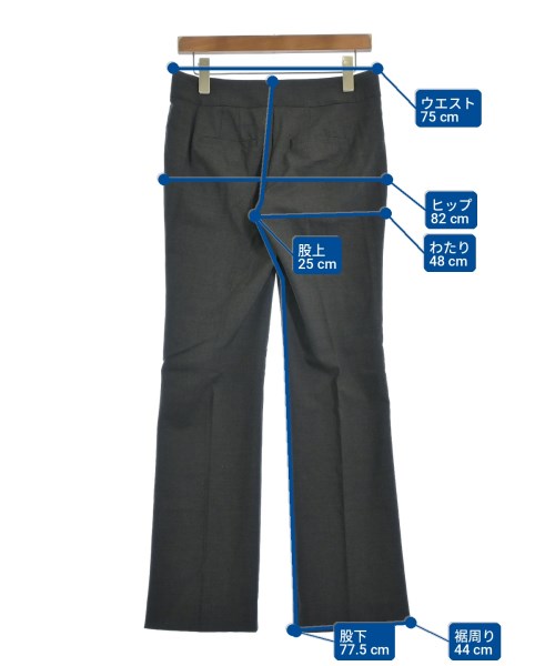 TORY BURCH（トリーバーチ）スラックス グレー サイズ:2(M位) レディース/2200709618034