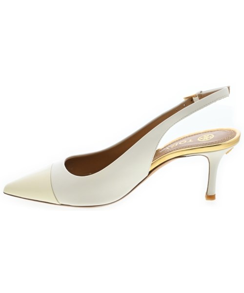 TORY BURCH（トリーバーチ）パンプス 白 サイズ:US6(23cm位) レディース/2200711098046