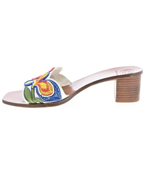TORY BURCH（トリーバーチ）サンダル 白 サイズ:US8(25cm位) レディース/2200715569047