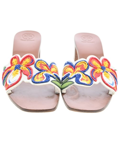TORY BURCH（トリーバーチ）サンダル 白 サイズ:US8(25cm位) レディース/2200715569047