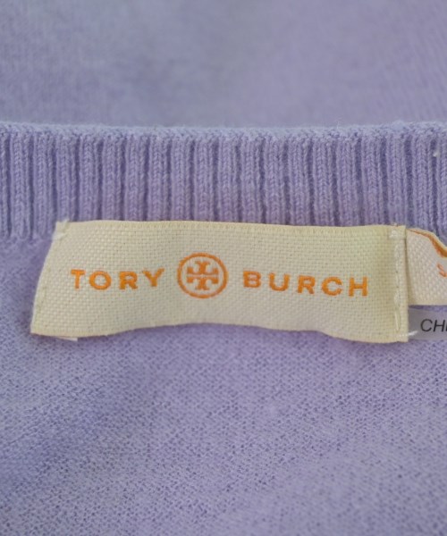 TORY BURCH（トリーバーチ）カーディガン 紫 サイズ:S レディース/2200644281027
