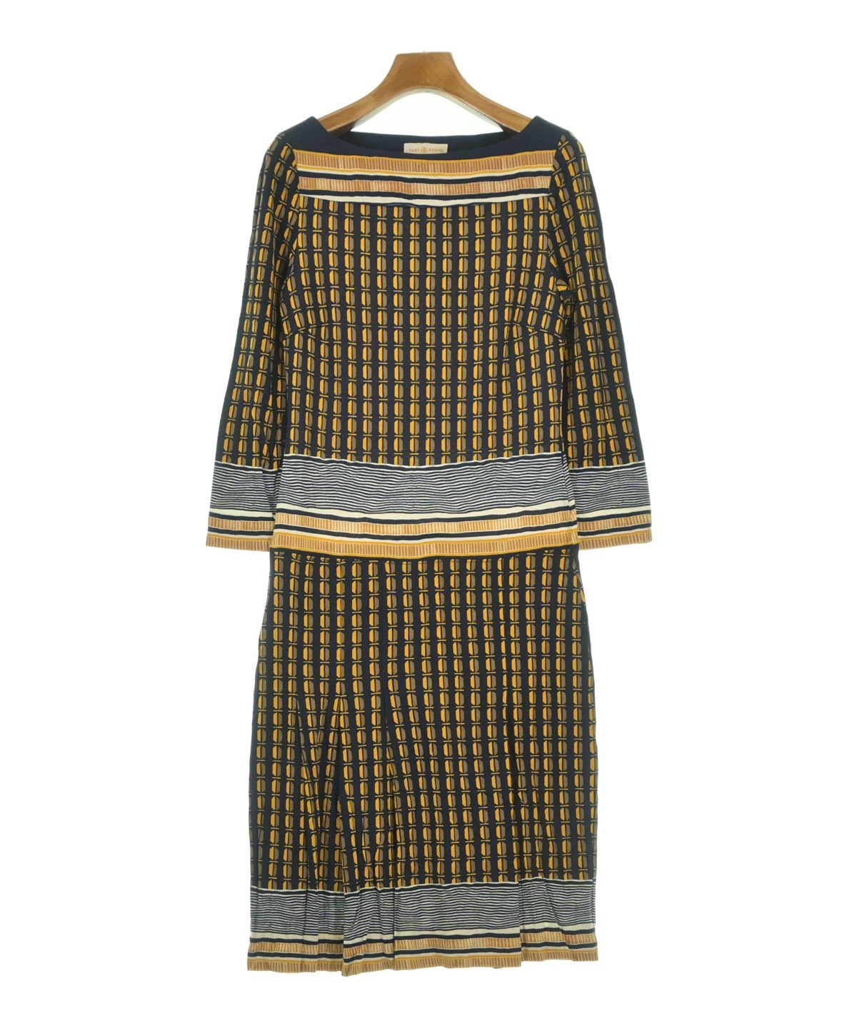 TORY BURCH（トリーバーチ）ワンピース 紺 サイズ:XS レディース