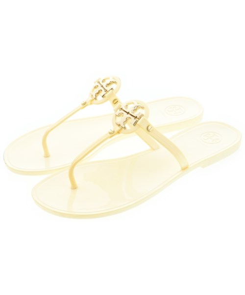 TORY BURCH(トリーバーチ)サンダル 黄 サイズ:US9(26cm位)/2200635409034