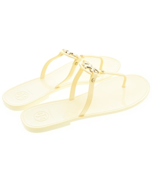 TORY BURCH（トリーバーチ）サンダル 黄 サイズ:US9(26cm位) レディース/2200635409034