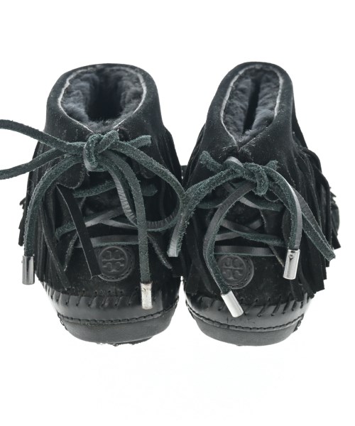 TORY BURCH（トリーバーチ）モカシン/デッキシューズ 黒 サイズ:US7(24cm位) レディース/2200648551010