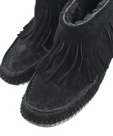 TORY BURCH（トリーバーチ）モカシン/デッキシューズ 黒 サイズ:US7(24cm位) レディース/2200648551010