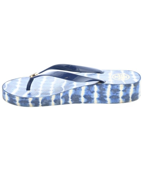 TORY BURCH（トリーバーチ）サンダル 紺 サイズ:US8(25cm位) レディース/2200650044029