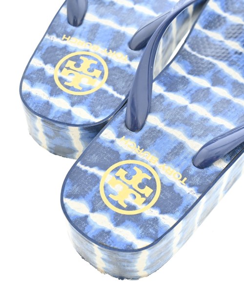 TORY BURCH（トリーバーチ）サンダル 紺 サイズ:US8(25cm位) レディース/2200650044029